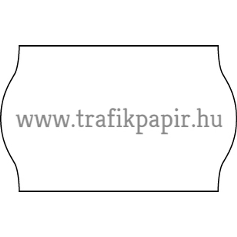 26 x 16 mm felirat nélküli OLASZ árazógépszalag
